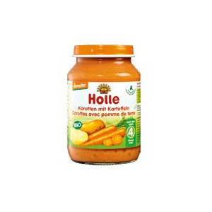 HOLLE Zanahoria y patata 190g