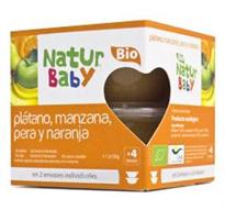 Naturbaby Manzana, plátano, pera y naranja