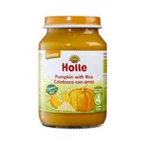 HOLLE Calabaza con arroz 190g