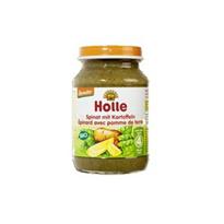 HOLLE Espinacas con patata 190g