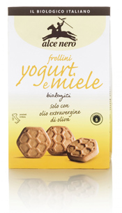 ALCE NERO Galletas de Yogur y Miel