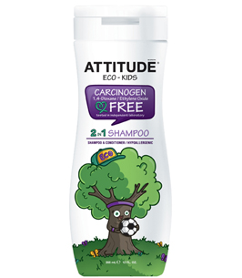 ATTITUDE Champú 2 en 1 niños