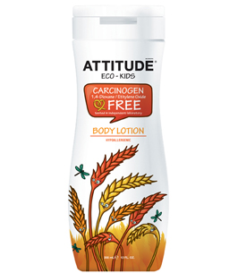 ATTITUDE Loción corporal niños