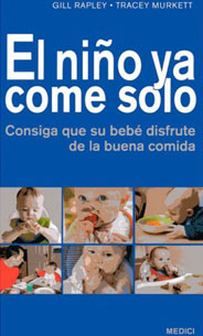 El niño ya come solo