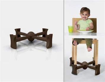 Kaboost alzador de sillas Chocolate