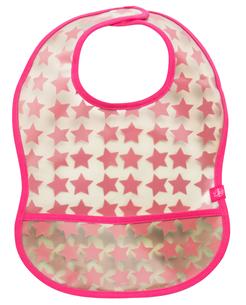 Babero plastificado Starlight Magenta