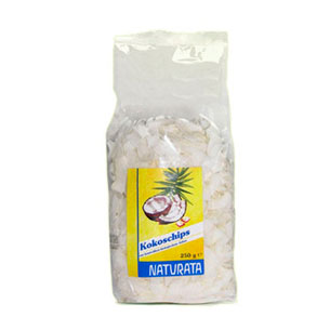 Chips de coco de cultivo ecológico