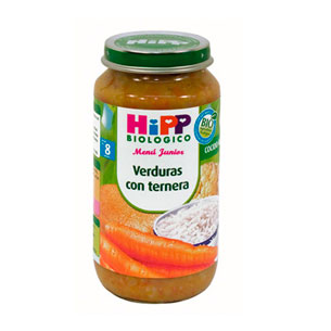 HIPP Verduras con ternera