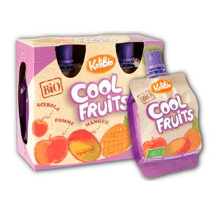 KaliBio Cool Fruits Manzana, Mango y Piña