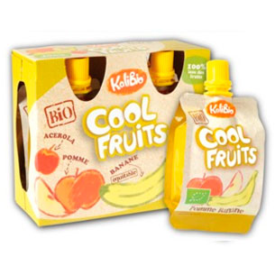 KaliBio Cool Fruits Manzana y Plátano