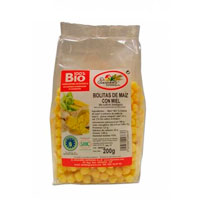 Bolitas de maíz con miel