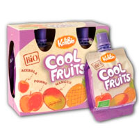 KaliBio Cool Fruits Manzana, Mango y Piña